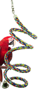 1051 Large Rope Boing Coil Swing - Bonka Bird Toys