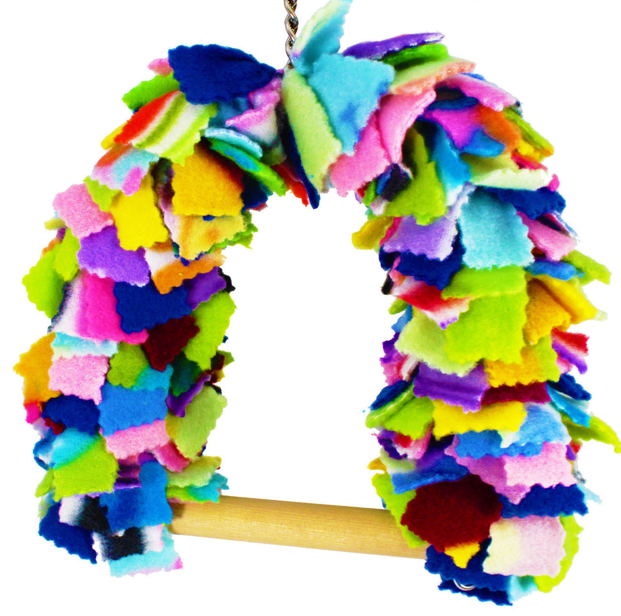 1074 Small Fluffy Swing - Bonka Bird Toys