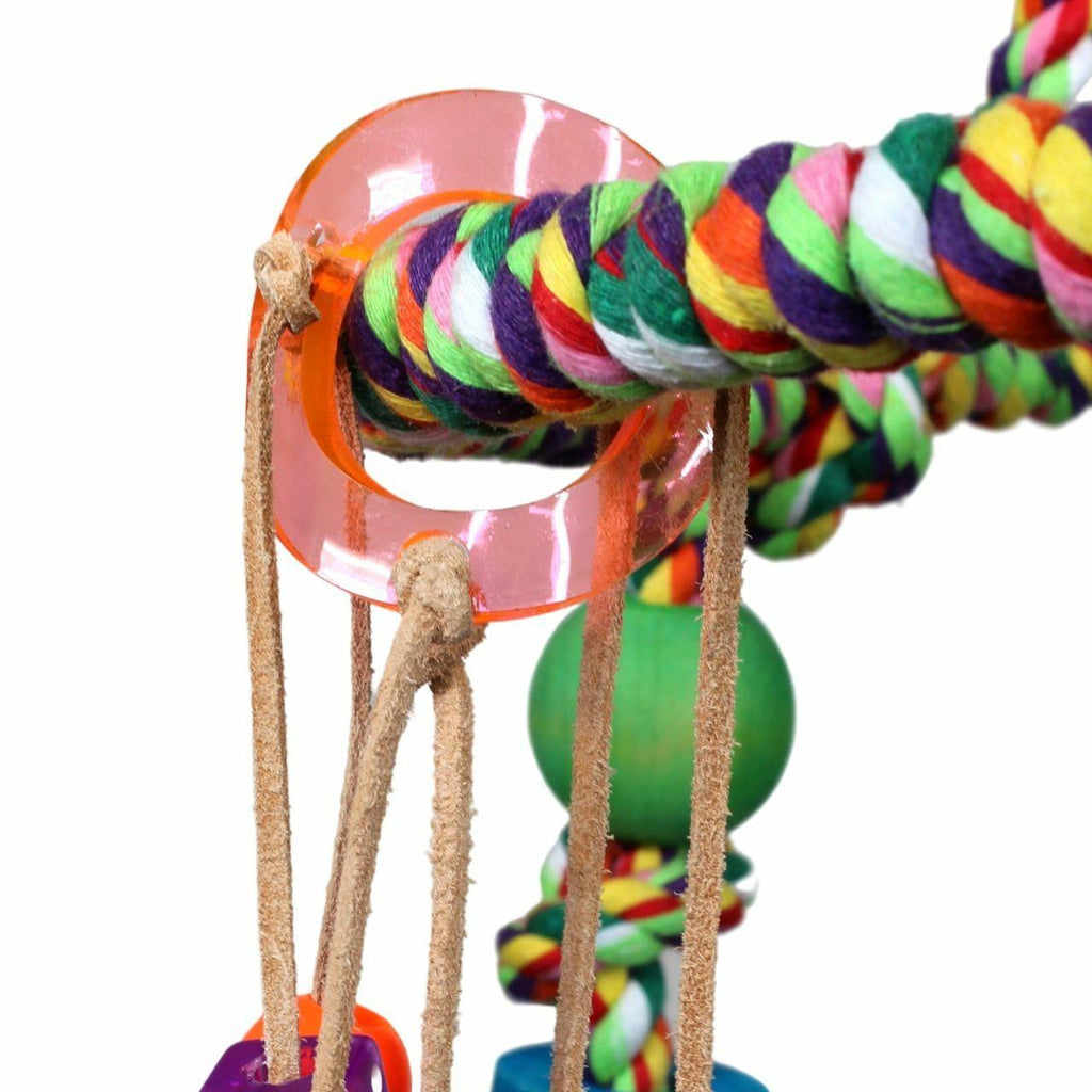 1111 Huge Pyramid Rope Swing - Bonka Bird Toys
