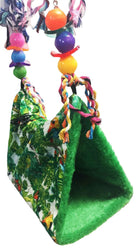 1177 Small Print Happy Hut - Bonka Bird Toys