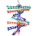 The 1243 Foamy Delight from Bonka Bird Toys is a shreddable and super bird appealing medium sized bird toy! This excellent bird toy has lots of bamboo finger traps.