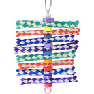 The 1243 Foamy Delight from Bonka Bird Toys is a shreddable and super bird appealing medium sized bird toy! This excellent bird toy has lots of bamboo finger traps.