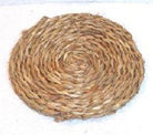 1259 Round Seagrass Mat - Bonka Bird Toys