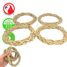 The 1264 Pk4 Large Vine Wreaths from Bonka Bird Toys are useful natural foot toys that your feathered friend will love to play with. Natural foot toys like these are essential for any pet bird's cage or aviary.