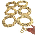 The 1278 Pk6 Small Vine Wreaths from Bonka Bird Toys are useful natural foot toys that your feathered friend will love to play with. Natural foot toys like these are essential for any pet bird's cage or aviary. 