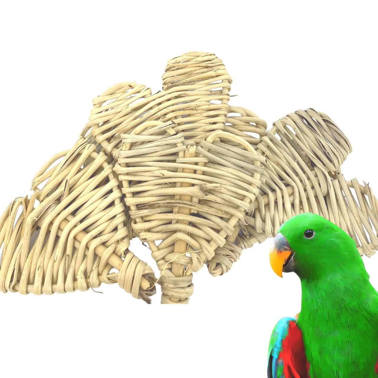 Bonka Bird Toys 1301 Pk6 Small Natural Vine Heart