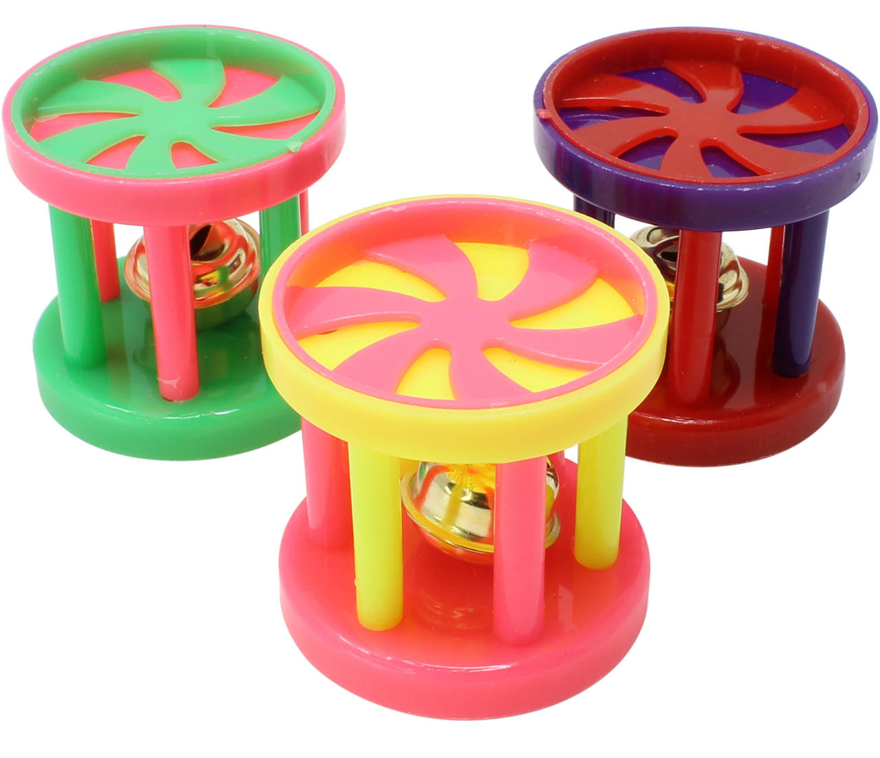 Bonka Bird Toys 1309 Pk3 Roller Cages