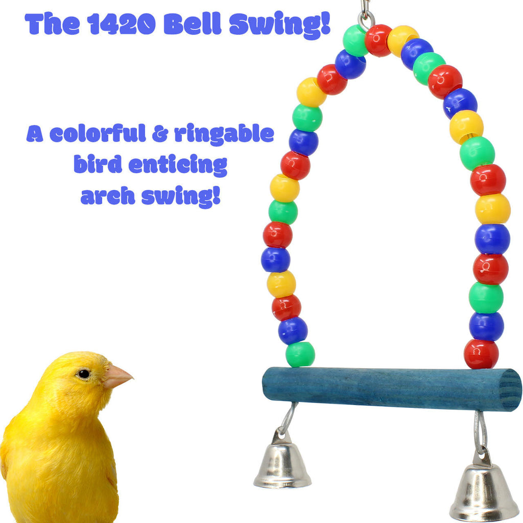 1420 Bell Swing - Bonka Bird Toys