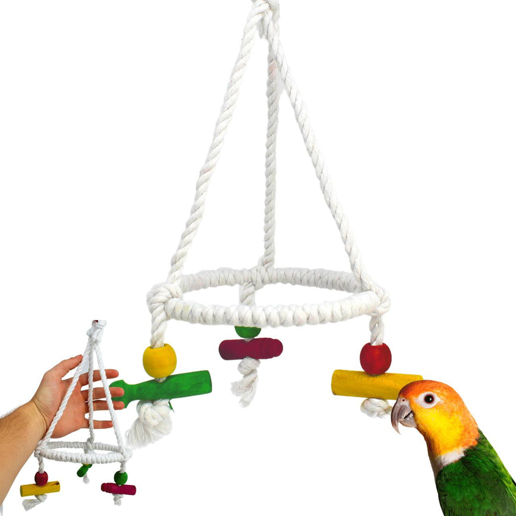1422 Rope Pyramid - Bonka Bird Toys