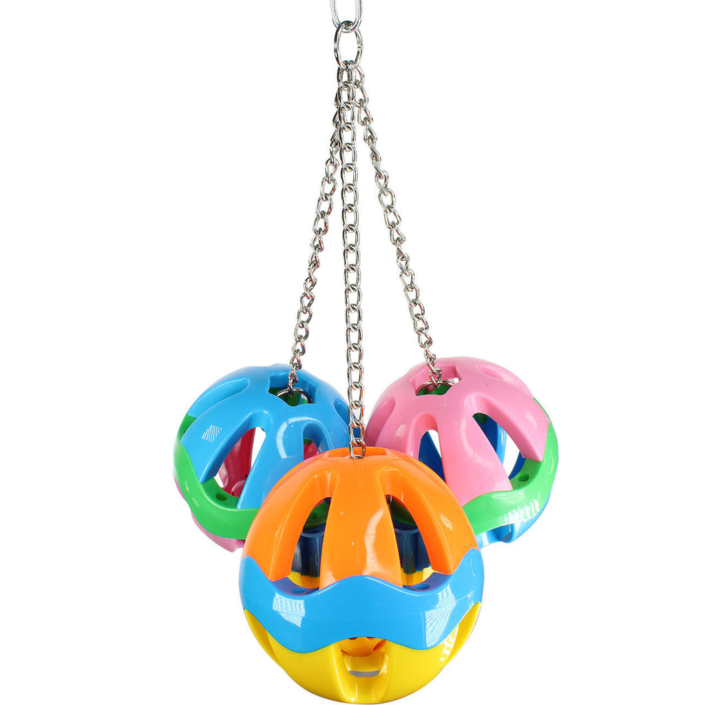 1479 Huge Plastic Three Ball - Bonka Bird Toys