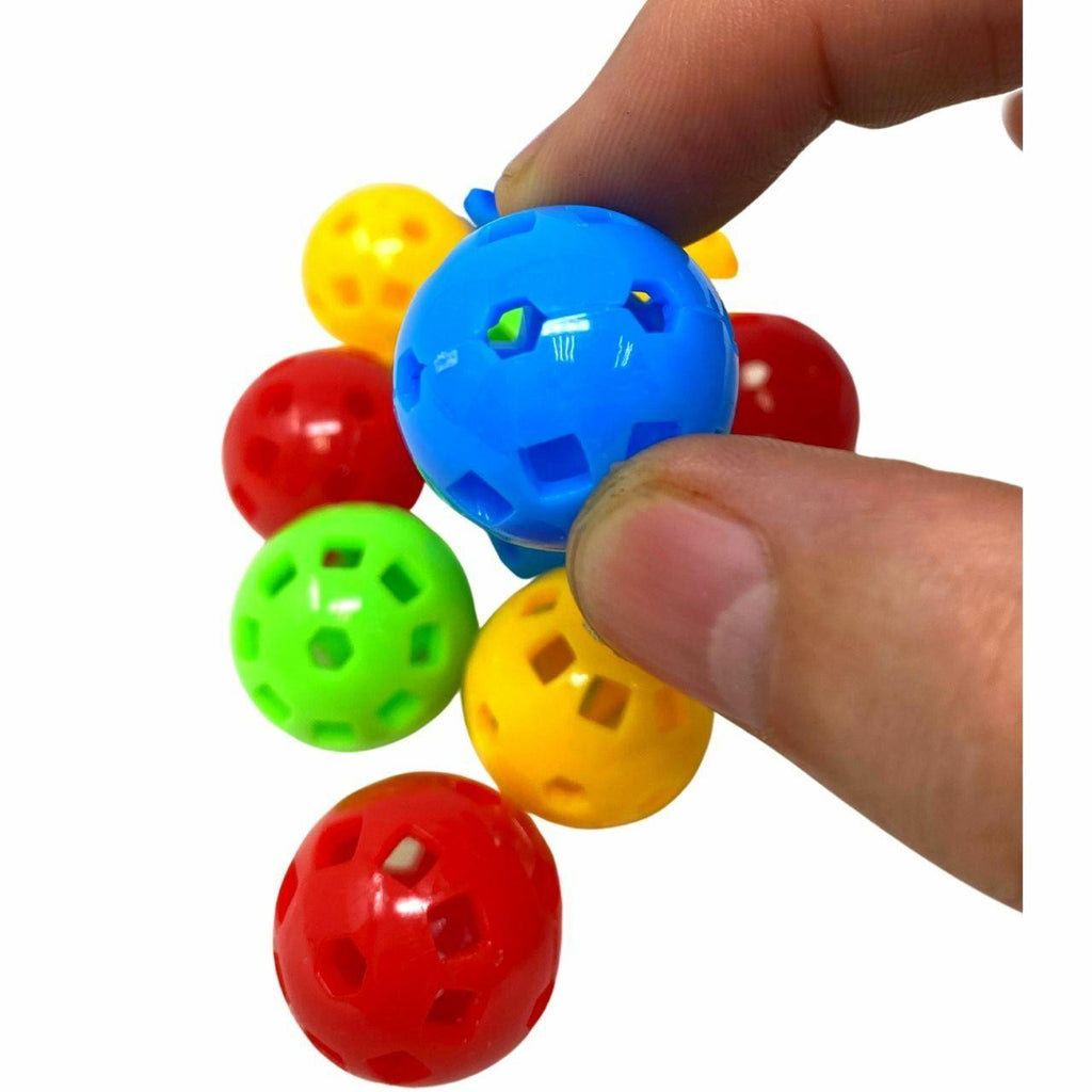 1492 PK.12 Mini Hard Plastic Balls - Bonka Bird Toys