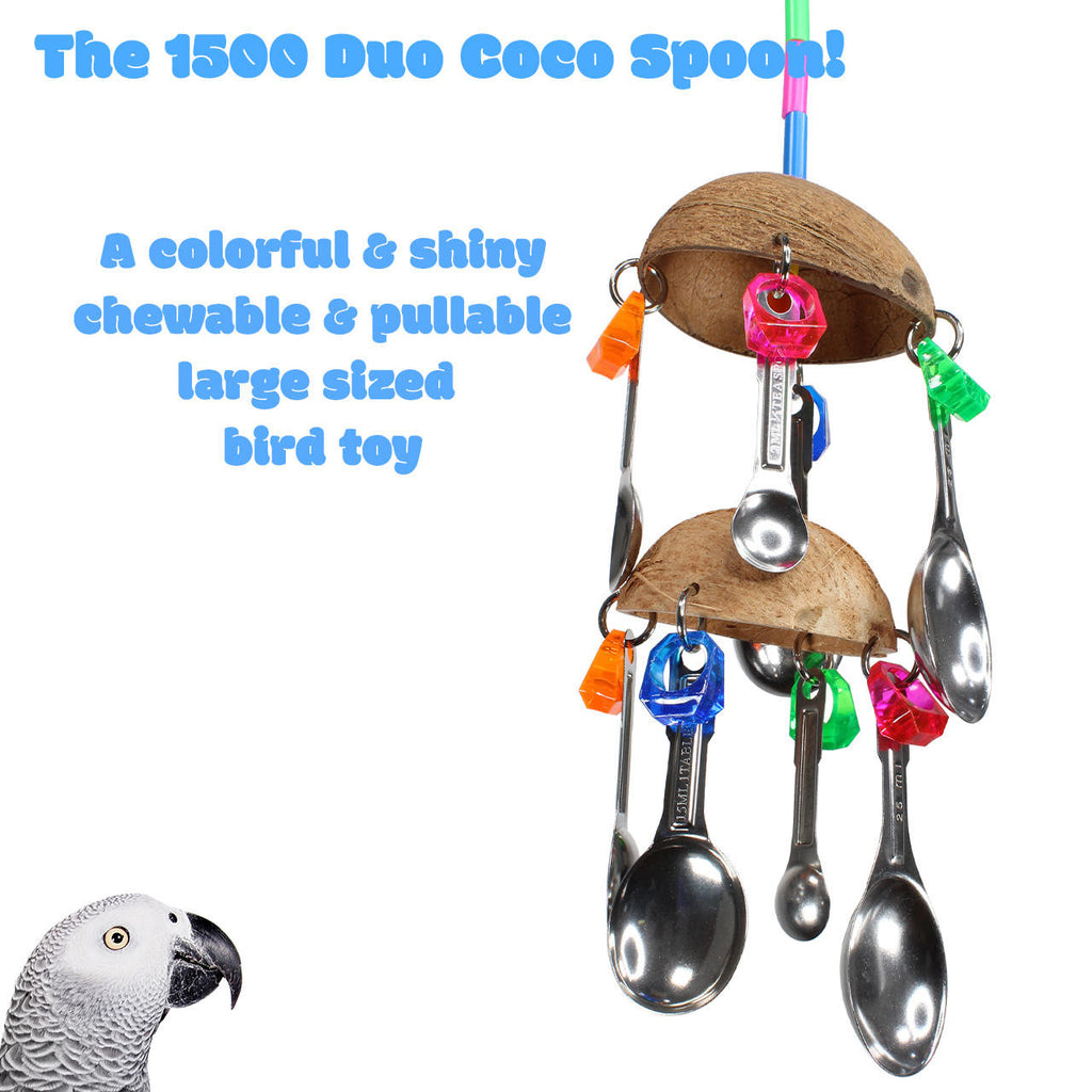 1500 Duo Coco Spoon - Bonka Bird Toys