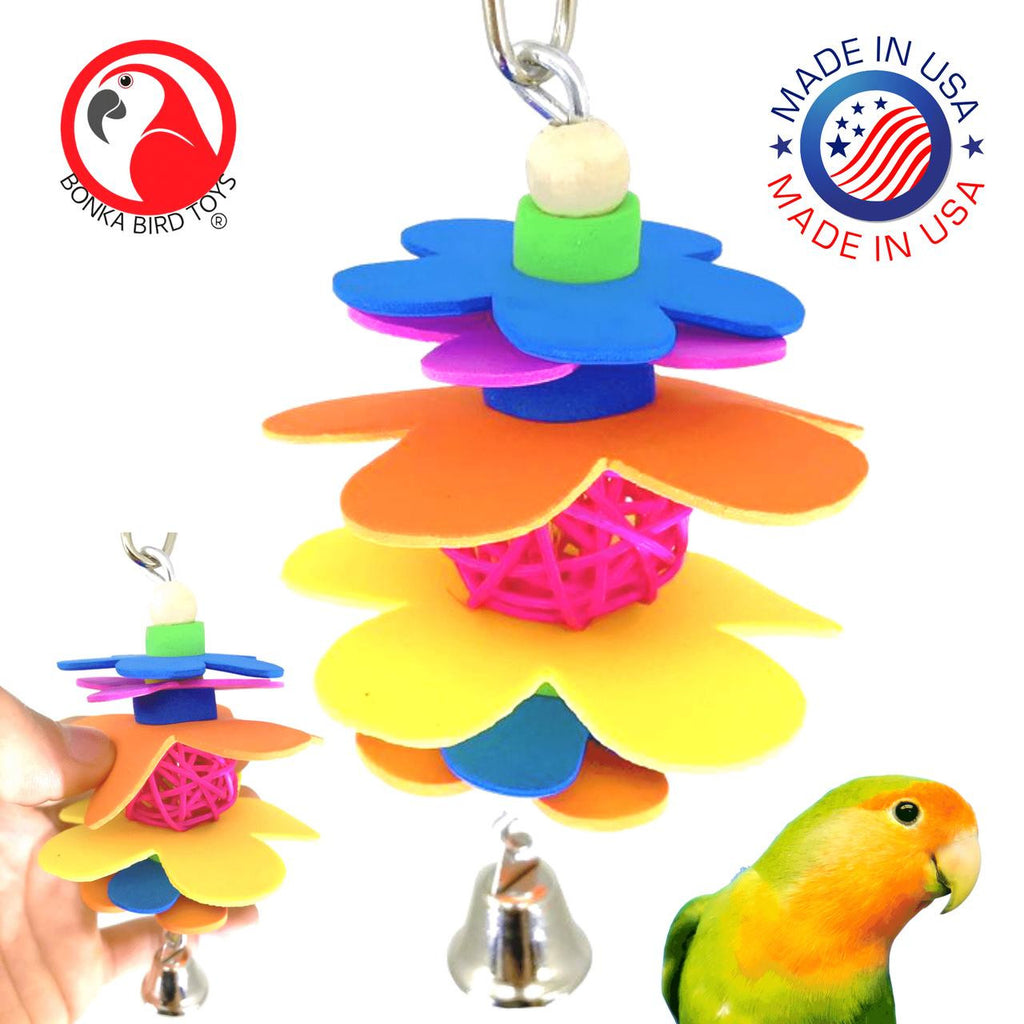 1573 Small Foraging Flower - Bonka Bird Toys