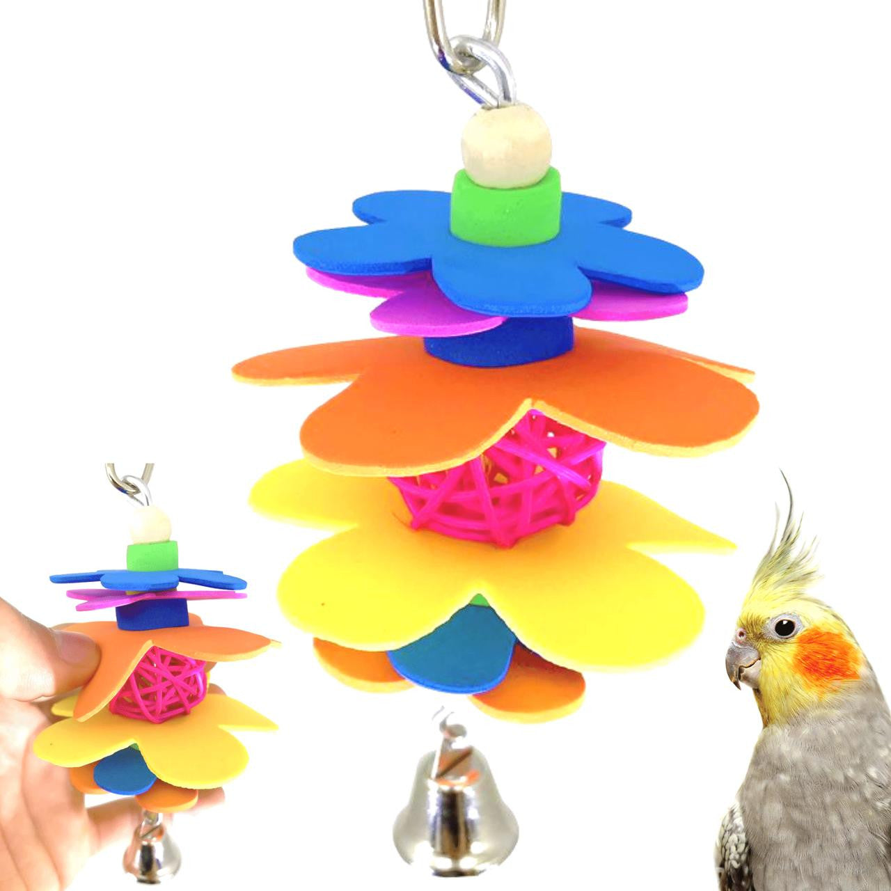 1573 Small Foraging Flower - Bonka Bird Toys