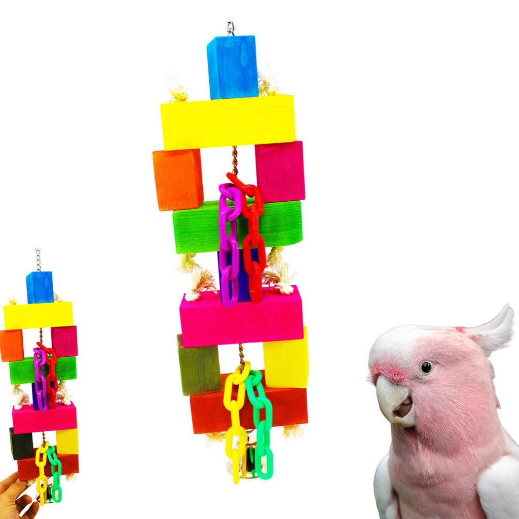 1620 Big Block Stacker - Bonka Bird Toys