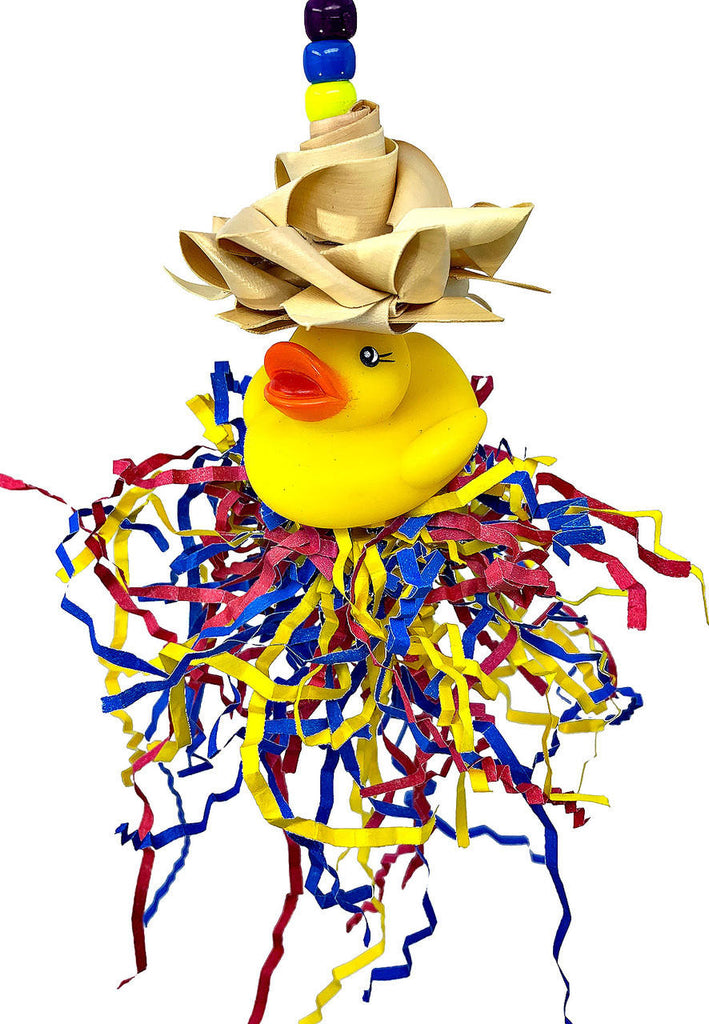 1659 Ducky Hat Bird Toy - Bonka Bird Toys