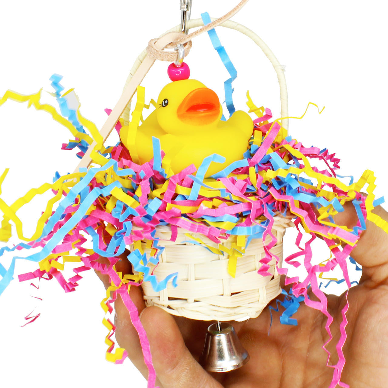 1660 Ducky Basket - Bonka Bird Toys