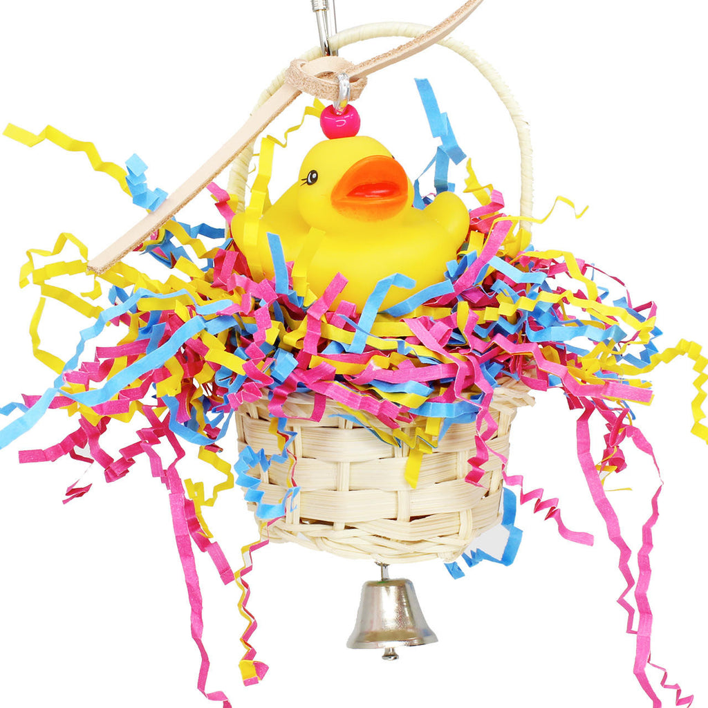 1660 Ducky Basket - Bonka Bird Toys