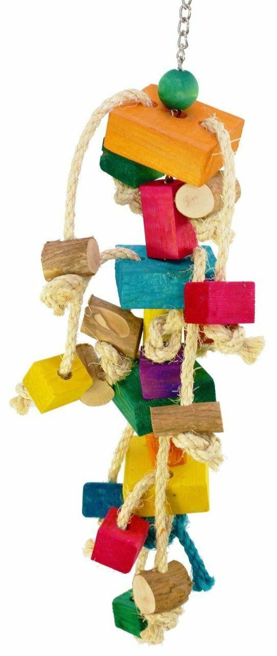 1669 Wood Monster Junior - Bonka Bird Toys