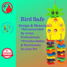 1734 Large Pineapple - Bonka Bird Toys