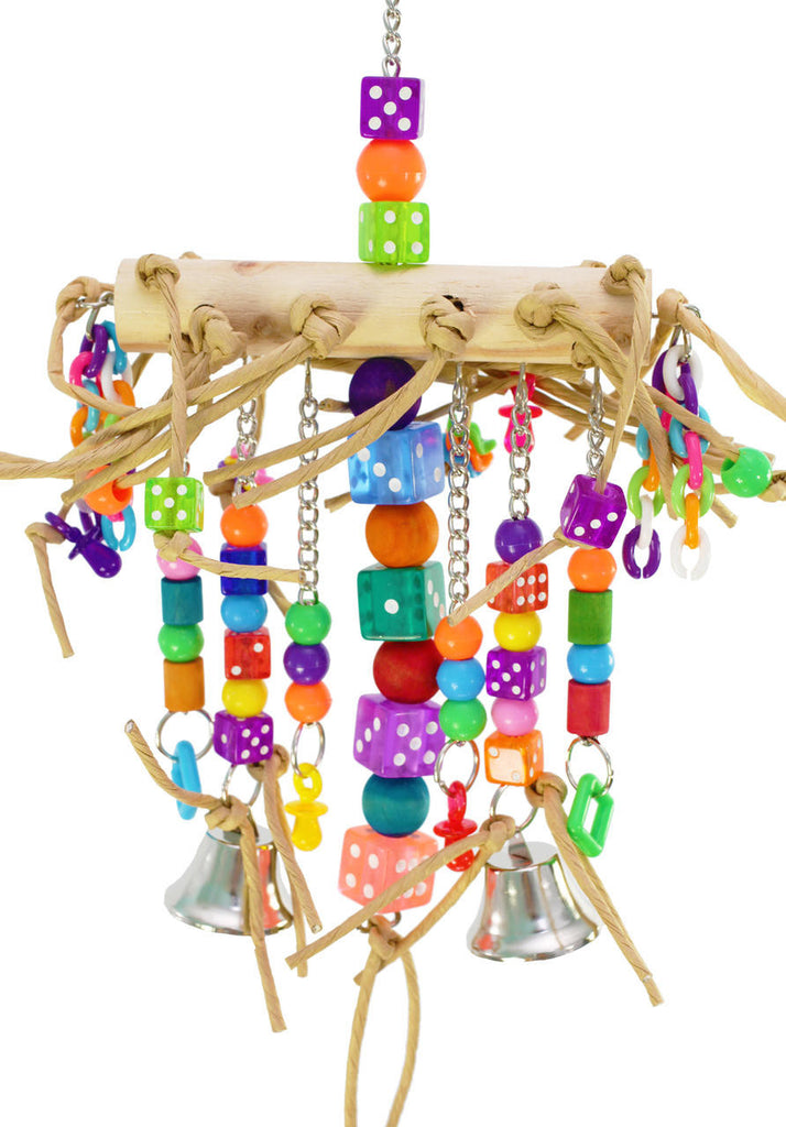 1751 Shred Chain Waterfall - Bonka Bird Toys