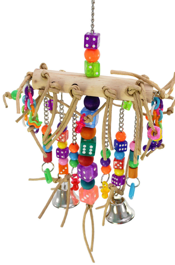 1751 Shred Chain Waterfall - Bonka Bird Toys