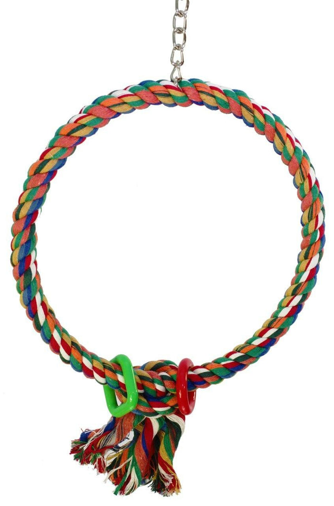 1761 Medium Rope Ring - Bonka Bird Toys