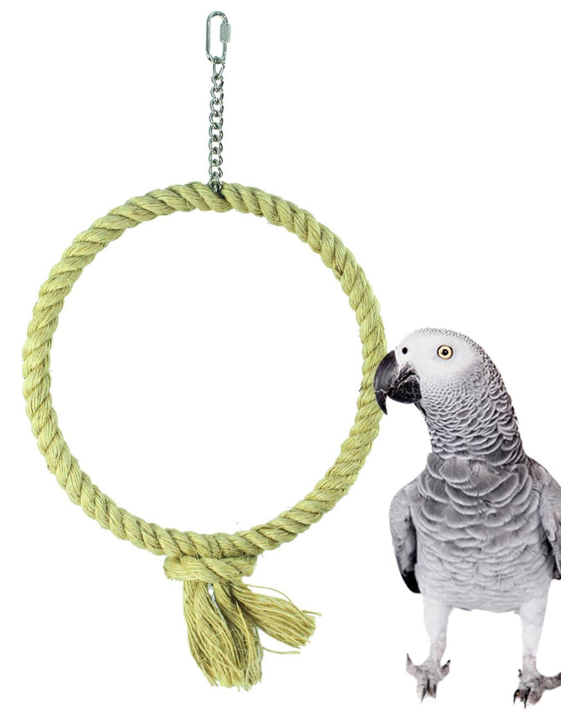 1768 Medium Sisal Rope Swing - Bonka Bird Toys