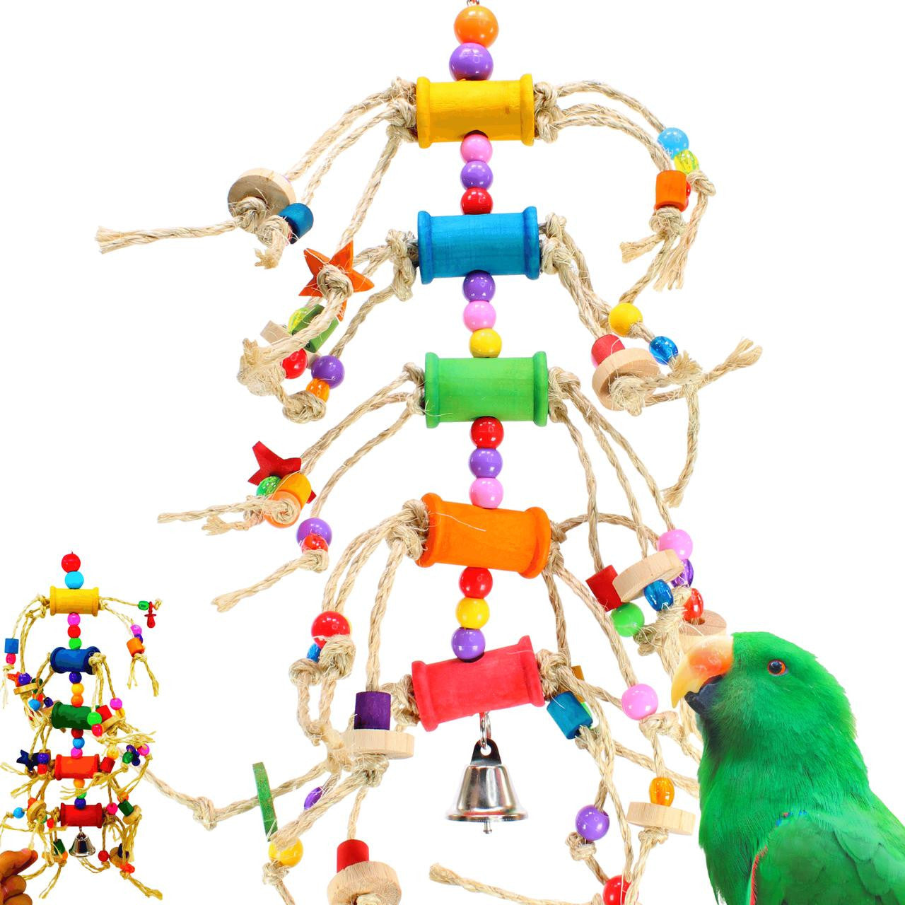 1846 Pluck My Bobbins - Bonka Bird Toys