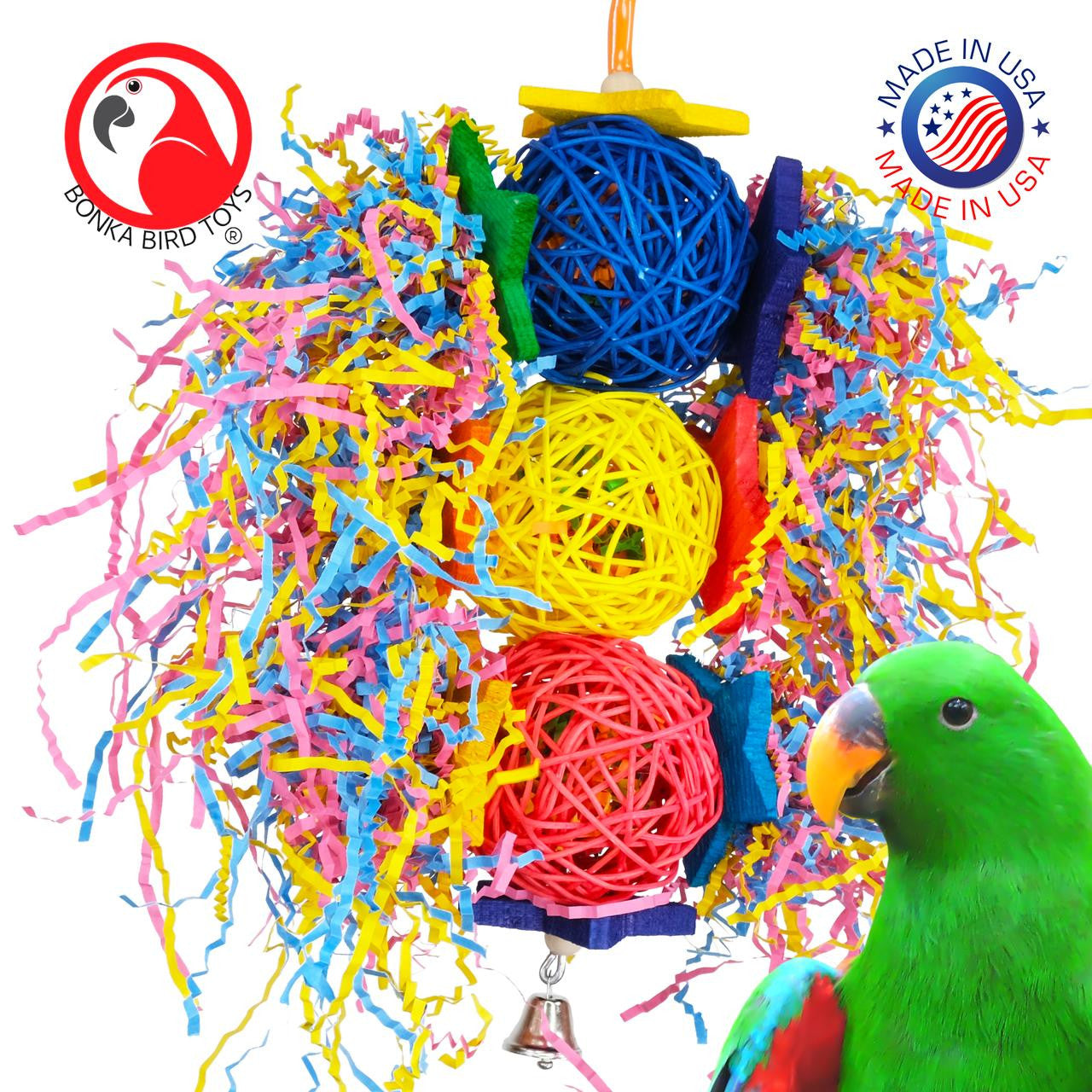 1854 Tri Foraging Star - Bonka Bird Toys