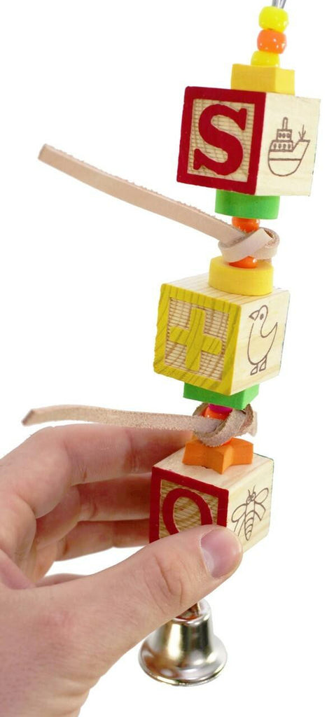 1877 ABC Block Tower - Bonka Bird Toys