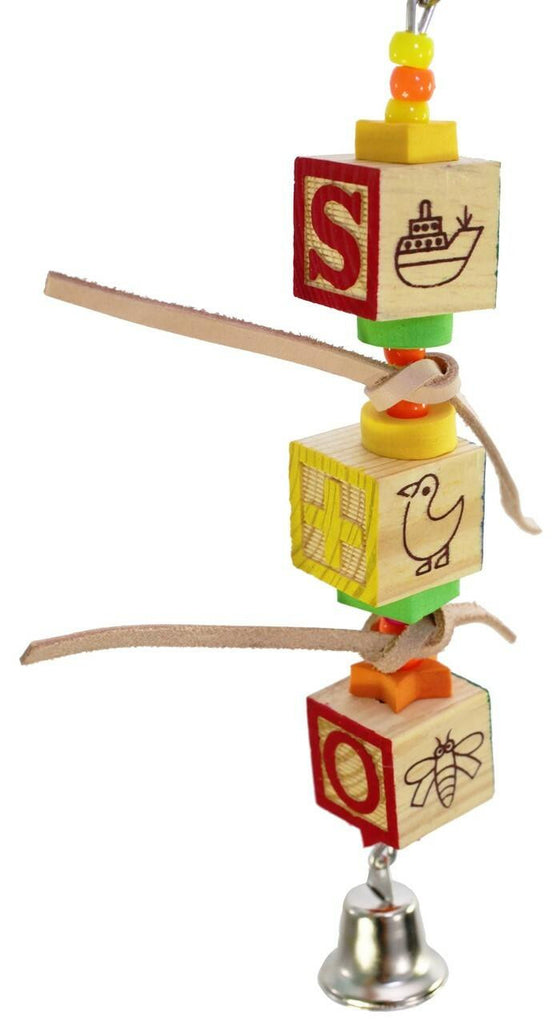 1877 ABC Block Tower - Bonka Bird Toys