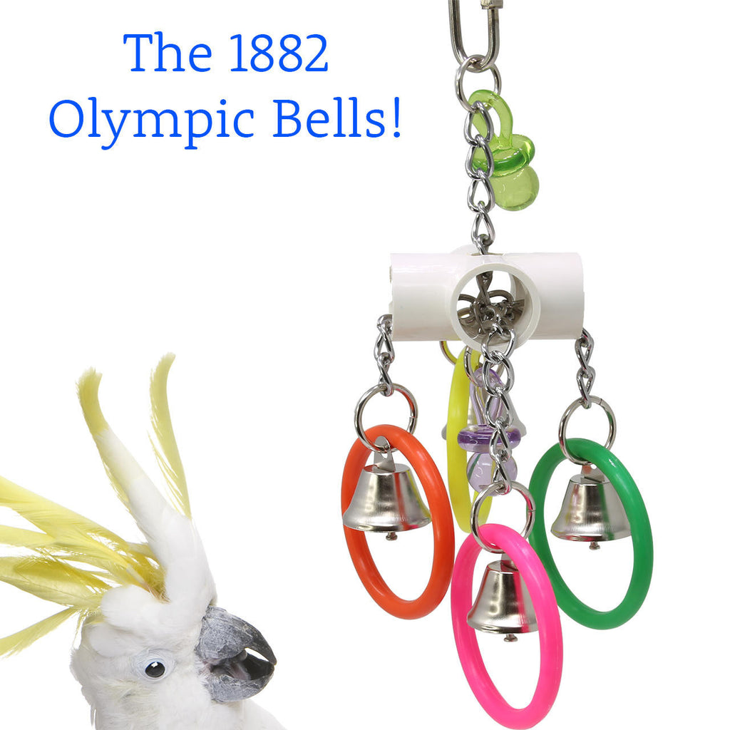 1882 Olympic Bells - Bonka Bird Toys