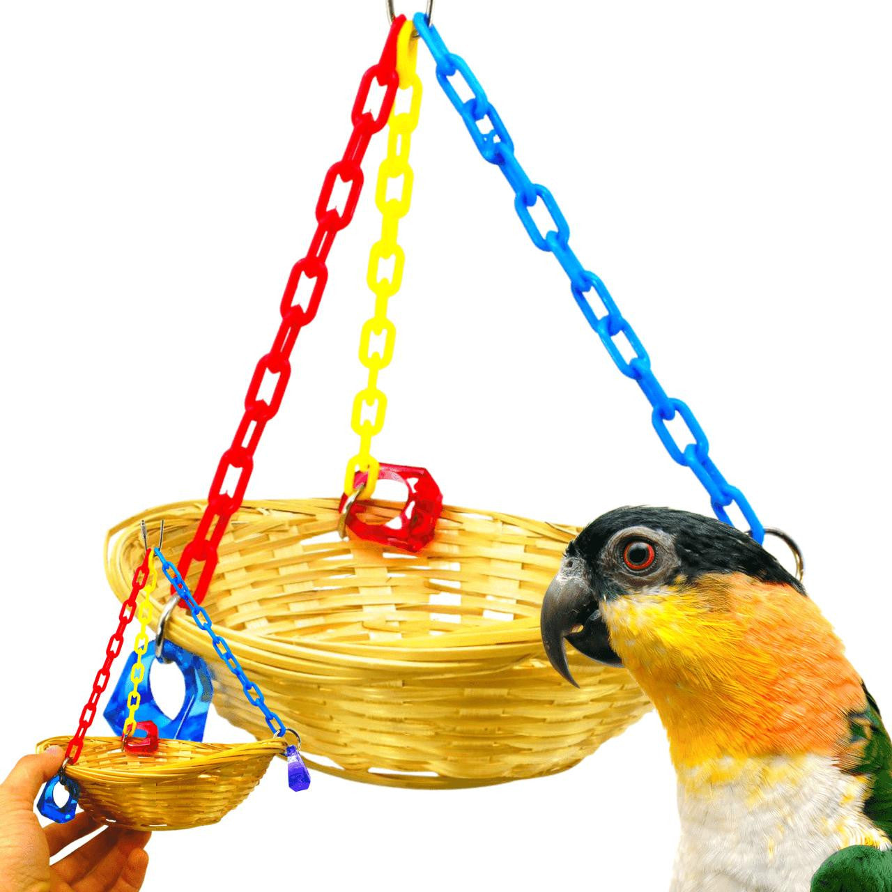 1914 Basket Swing - Bonka Bird Toys