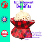 1925CT Tartan Cake - Bonka Bird Toys