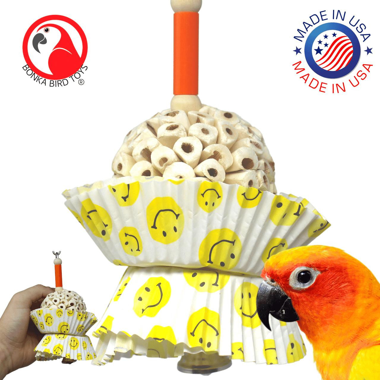 1925S Smiley Cake - Bonka Bird Toys