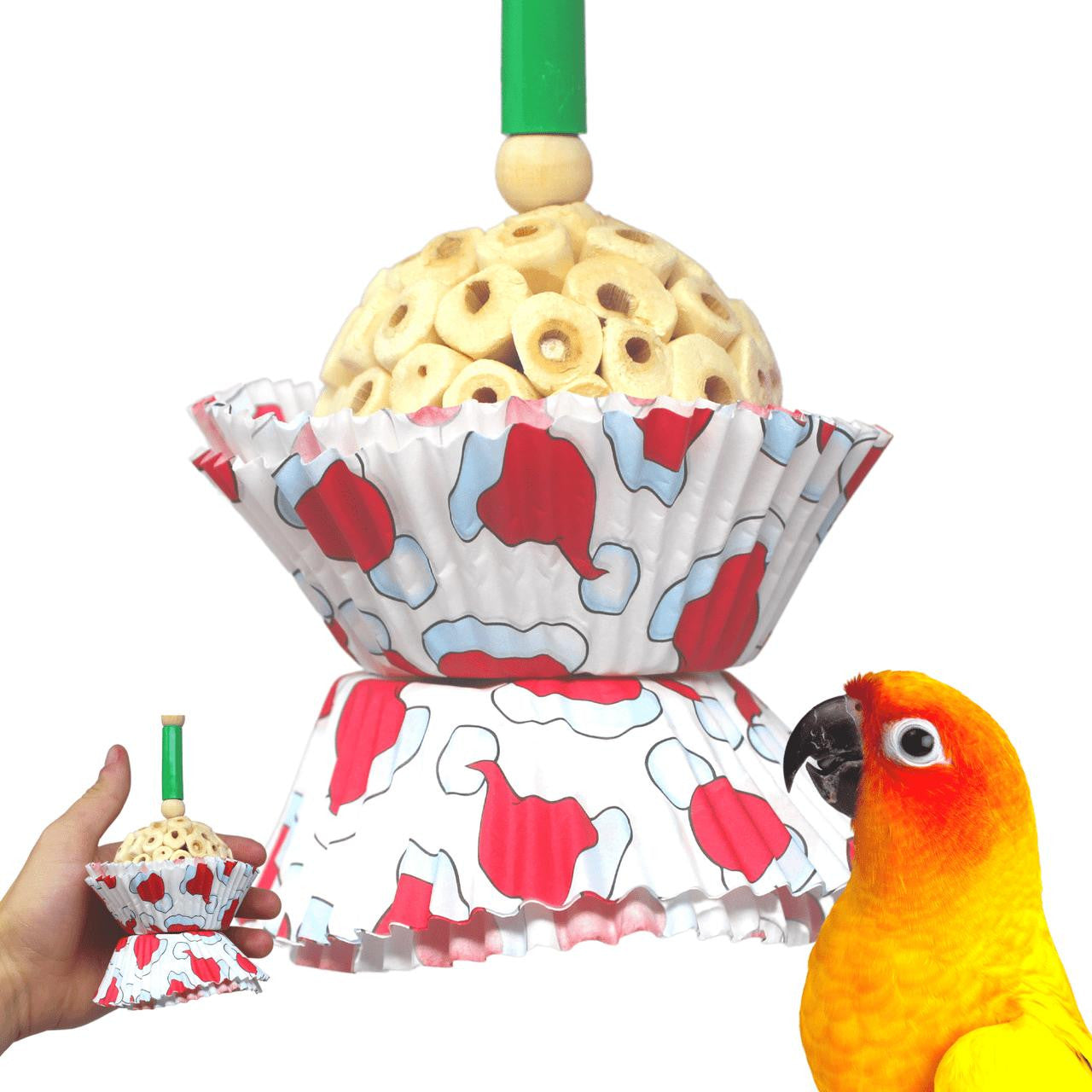 1925XH Christmas Sola Cake - Bonka Bird Toys