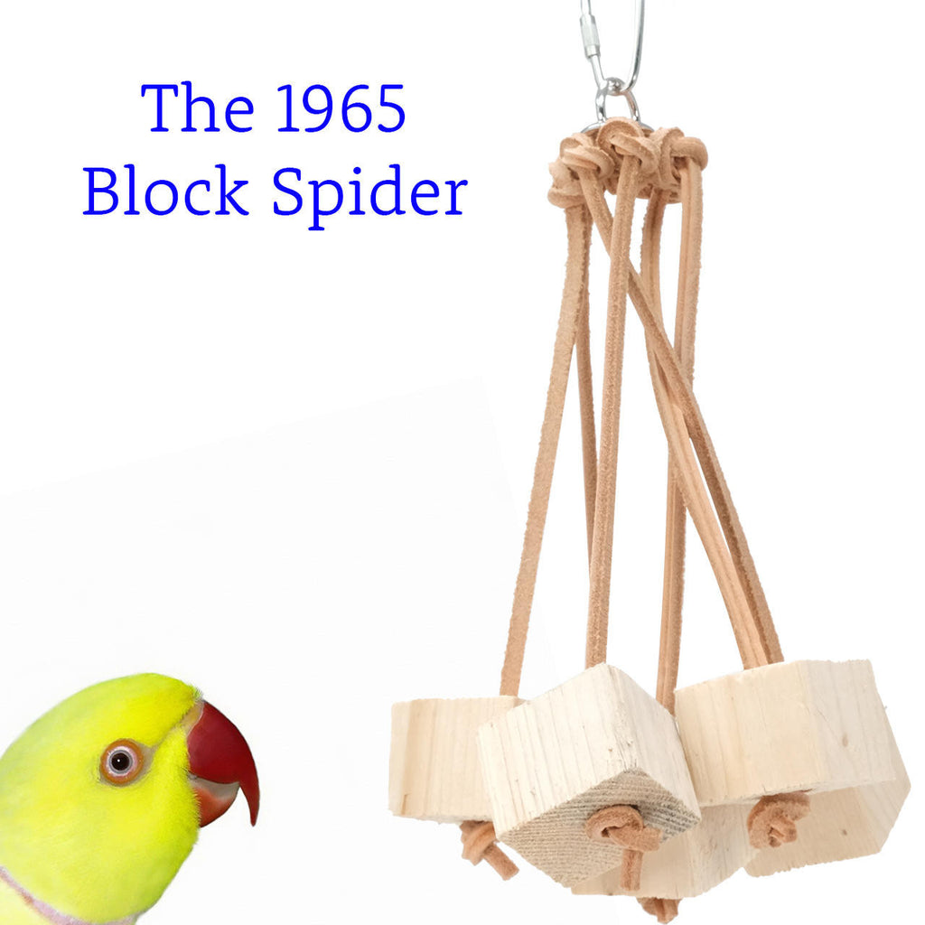 1965 Block Spider - Bonka Bird Toys