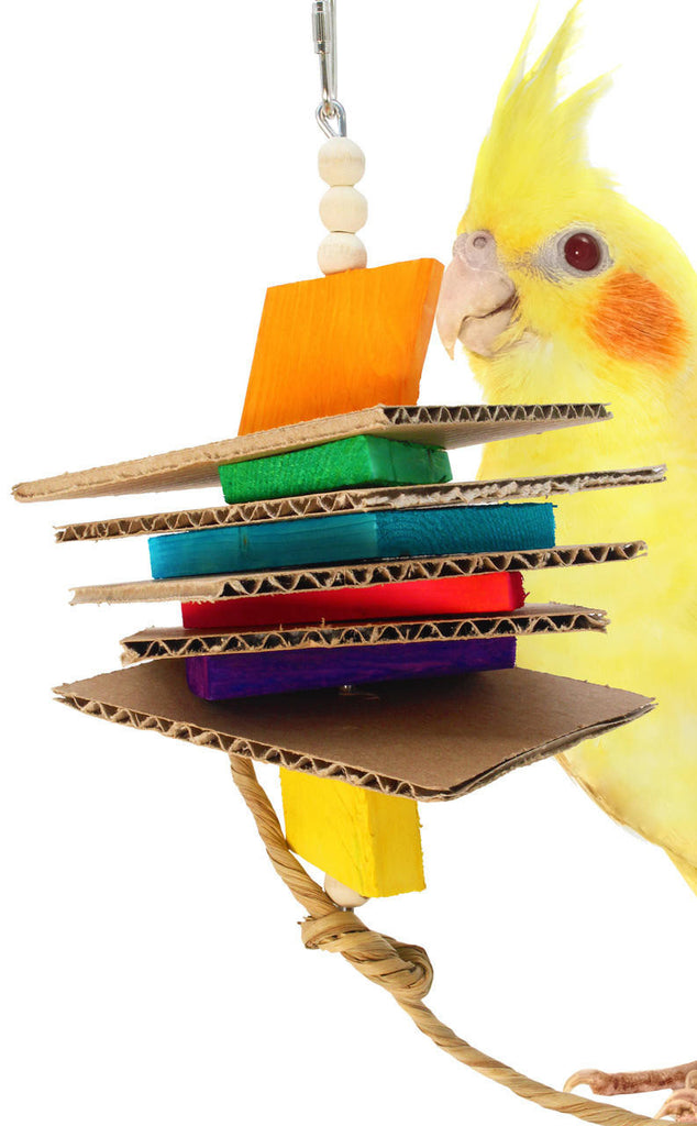 1999 Cardboard Sandwich - Bonka Bird Toys