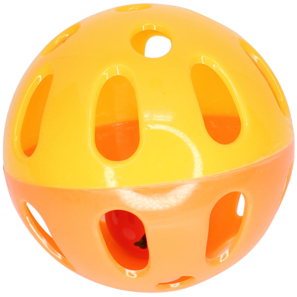 2032 3pk Tri Colored Plastic Balls - Bonka Bird Toys