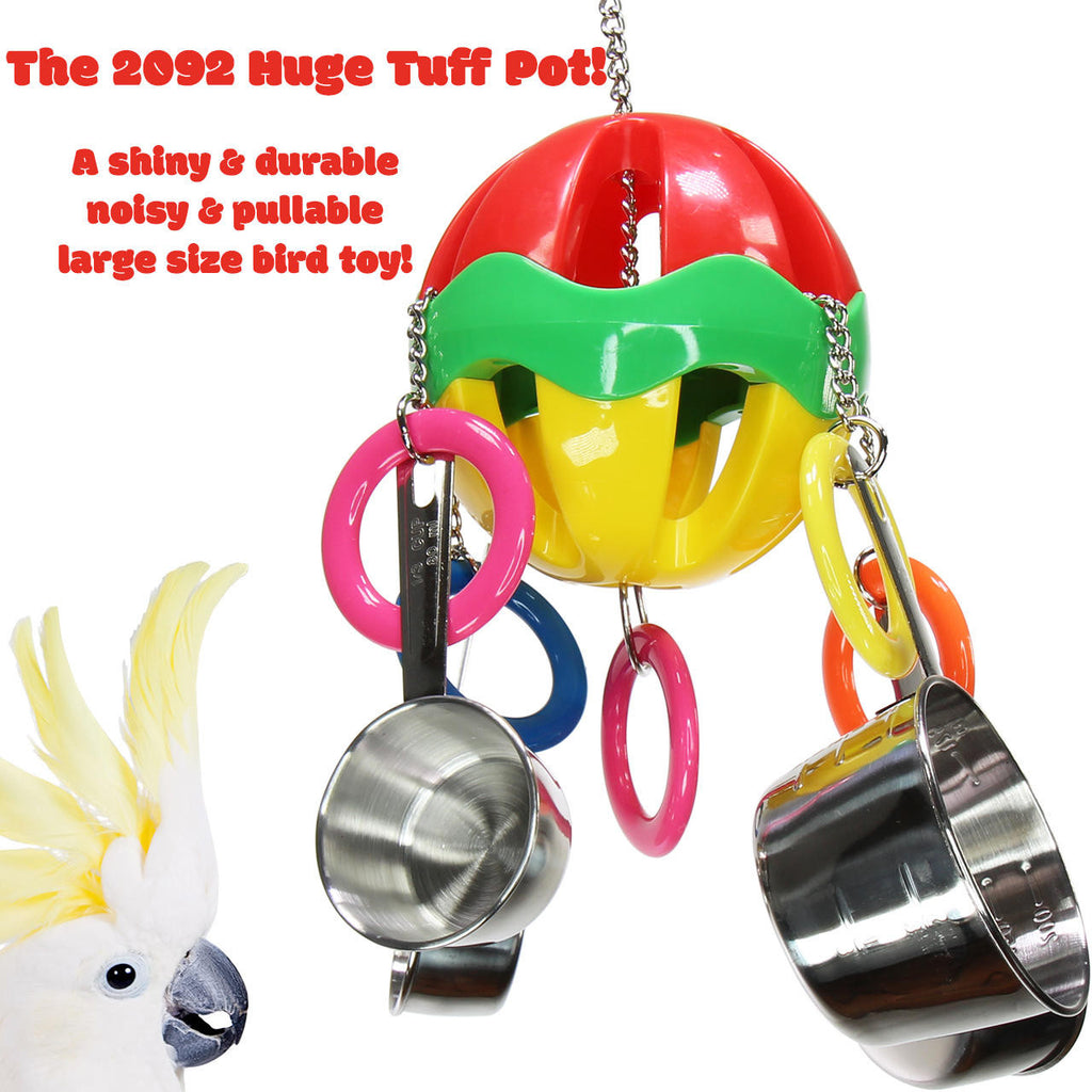 2092 Huge Tuff Pot - Bonka Bird Toys