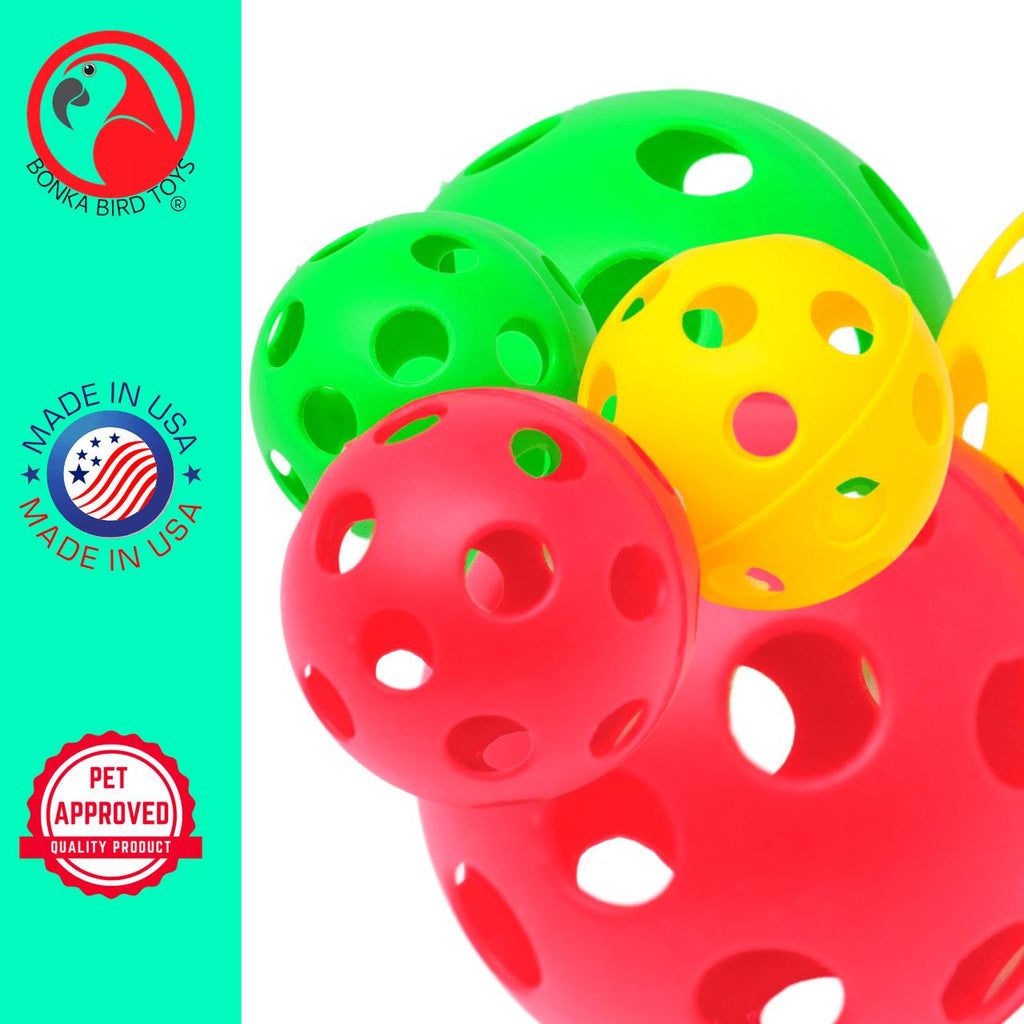 2169 Pk3 2.75-Inch Foraging Balls - Bonka Bird Toys
