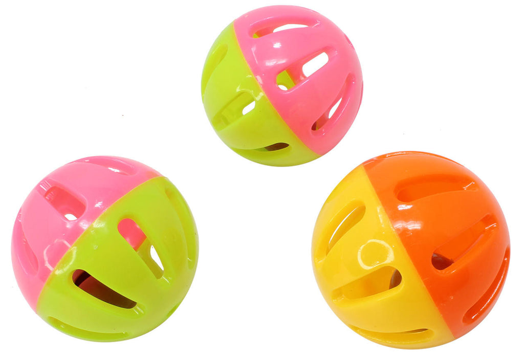 2196 Pk3 Tuff Balls 2" - Bonka Bird Toys