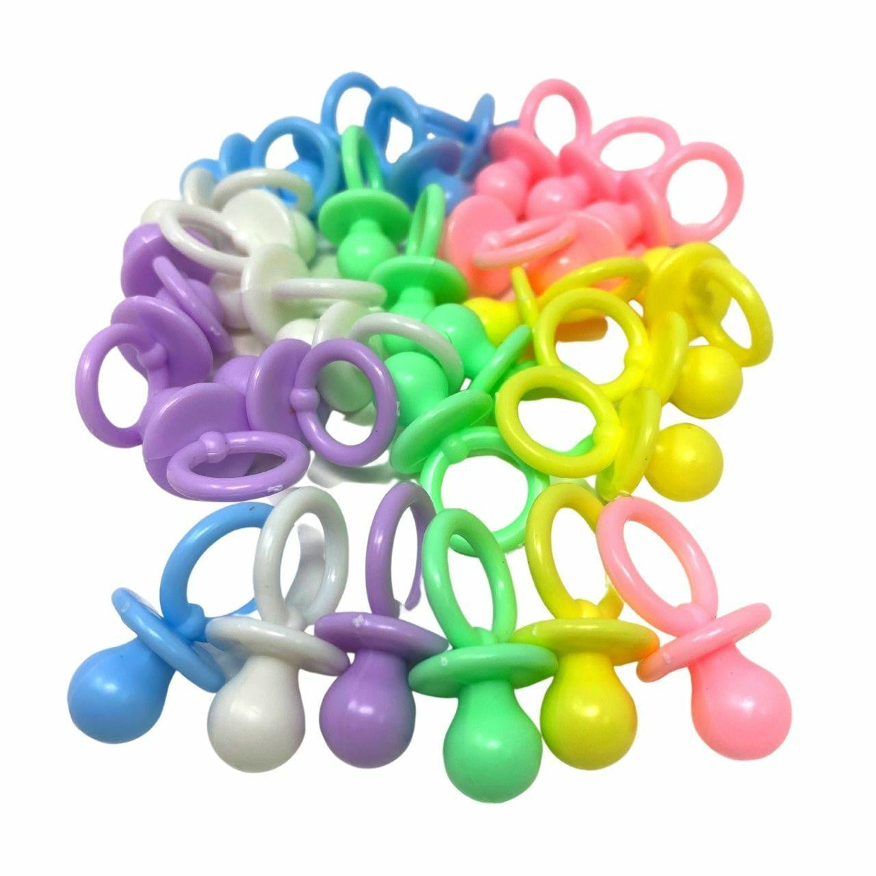 2207 Pk30 1-Inch Pastel Pacifiers - Bonka Bird Toys