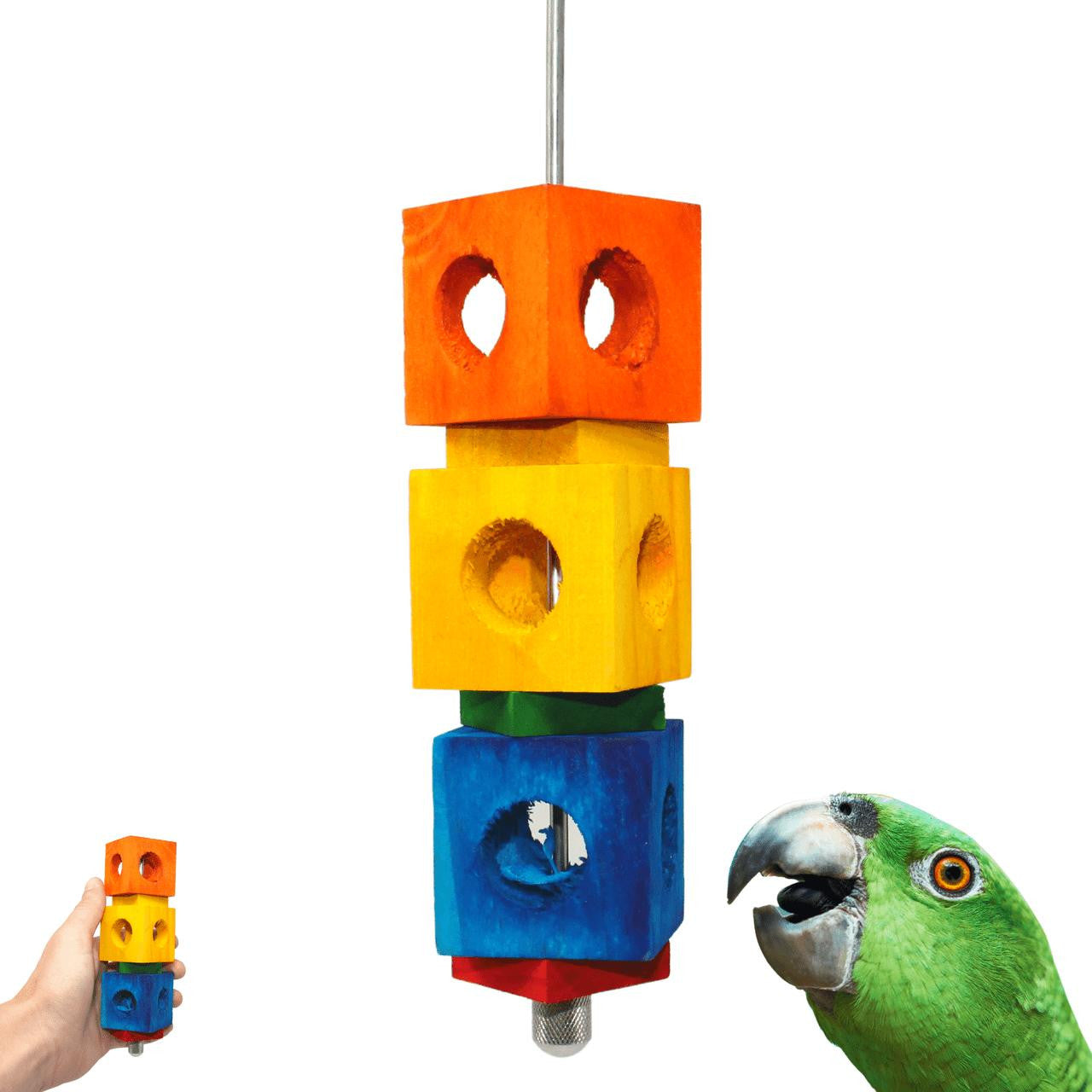 2239 Foraging Cube Skewer - Bonka Bird Toys