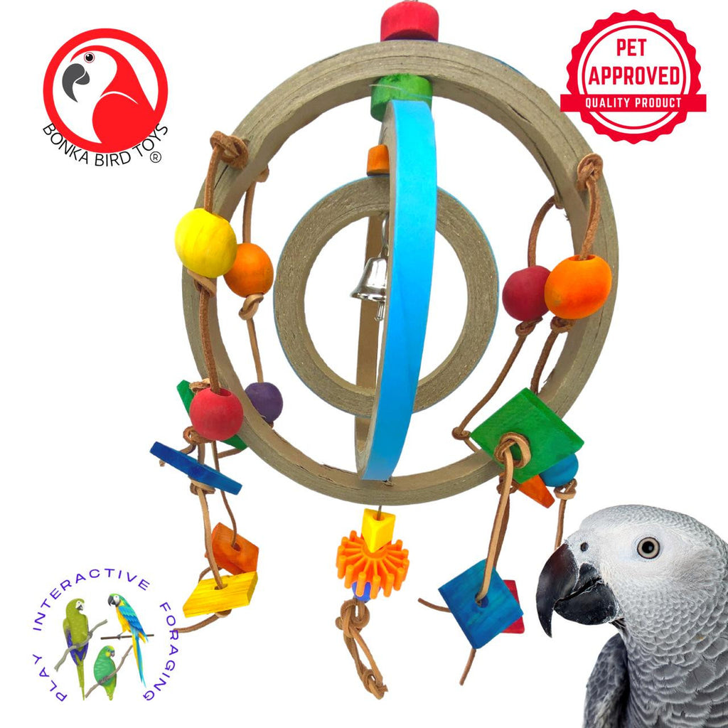 2251 Bagel Spinner - Bonka Bird Toys