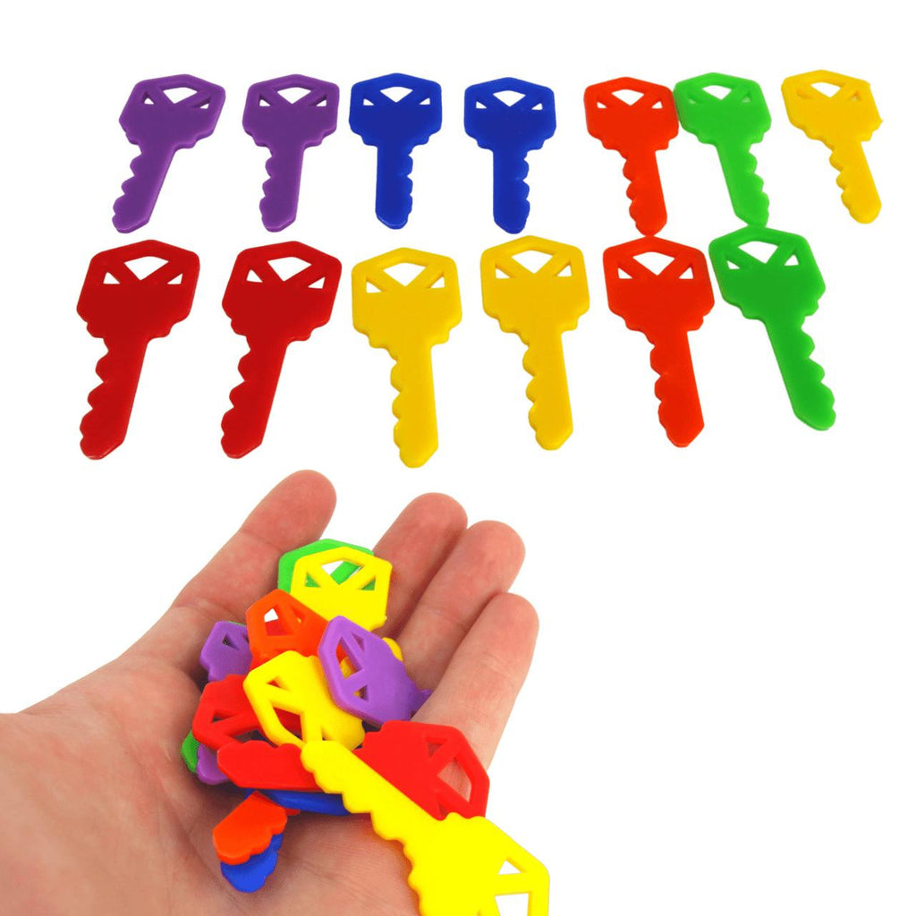 2290 Pk12 Plastic Keys - Bonka Bird Toys