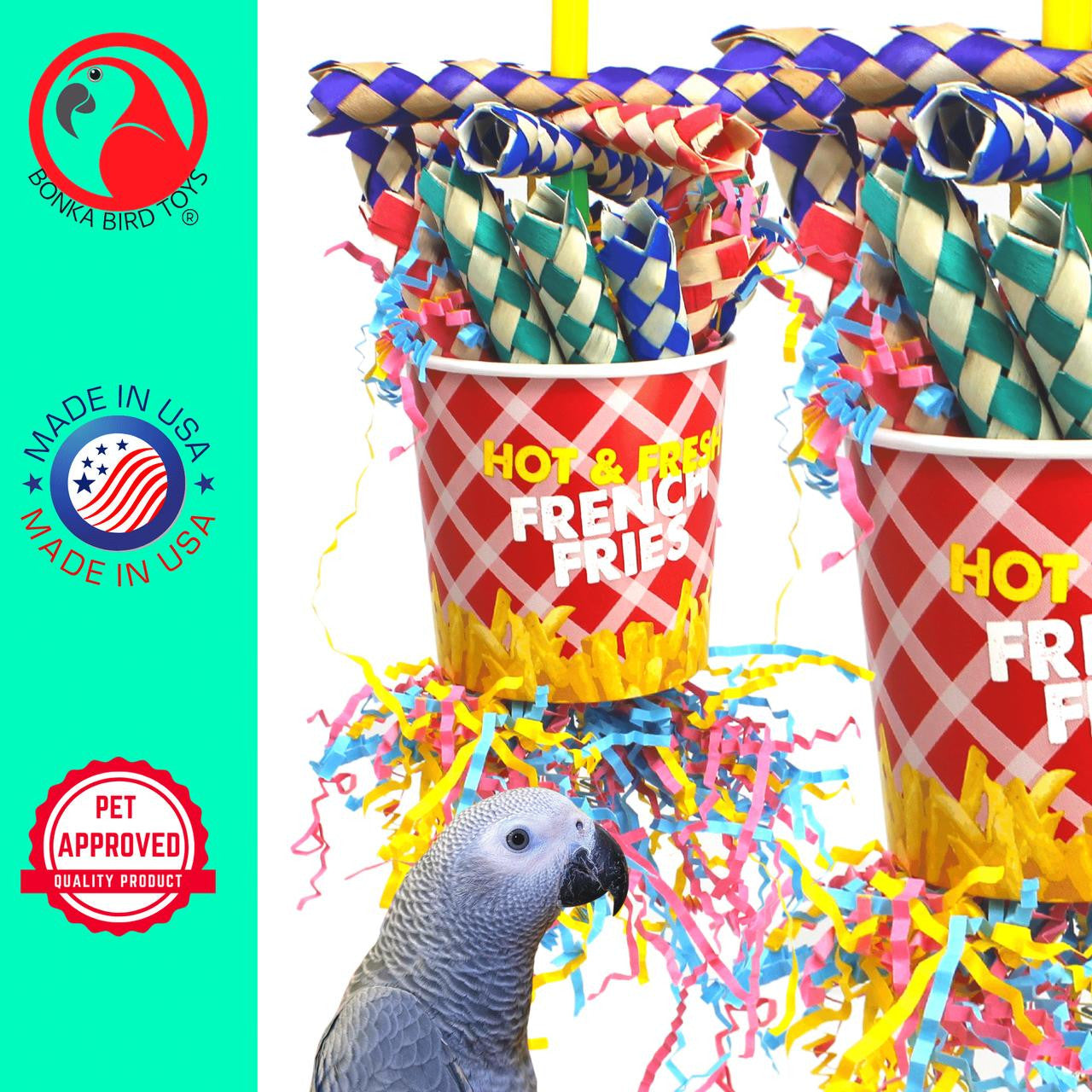 2306 French Fries - Bonka Bird Toys