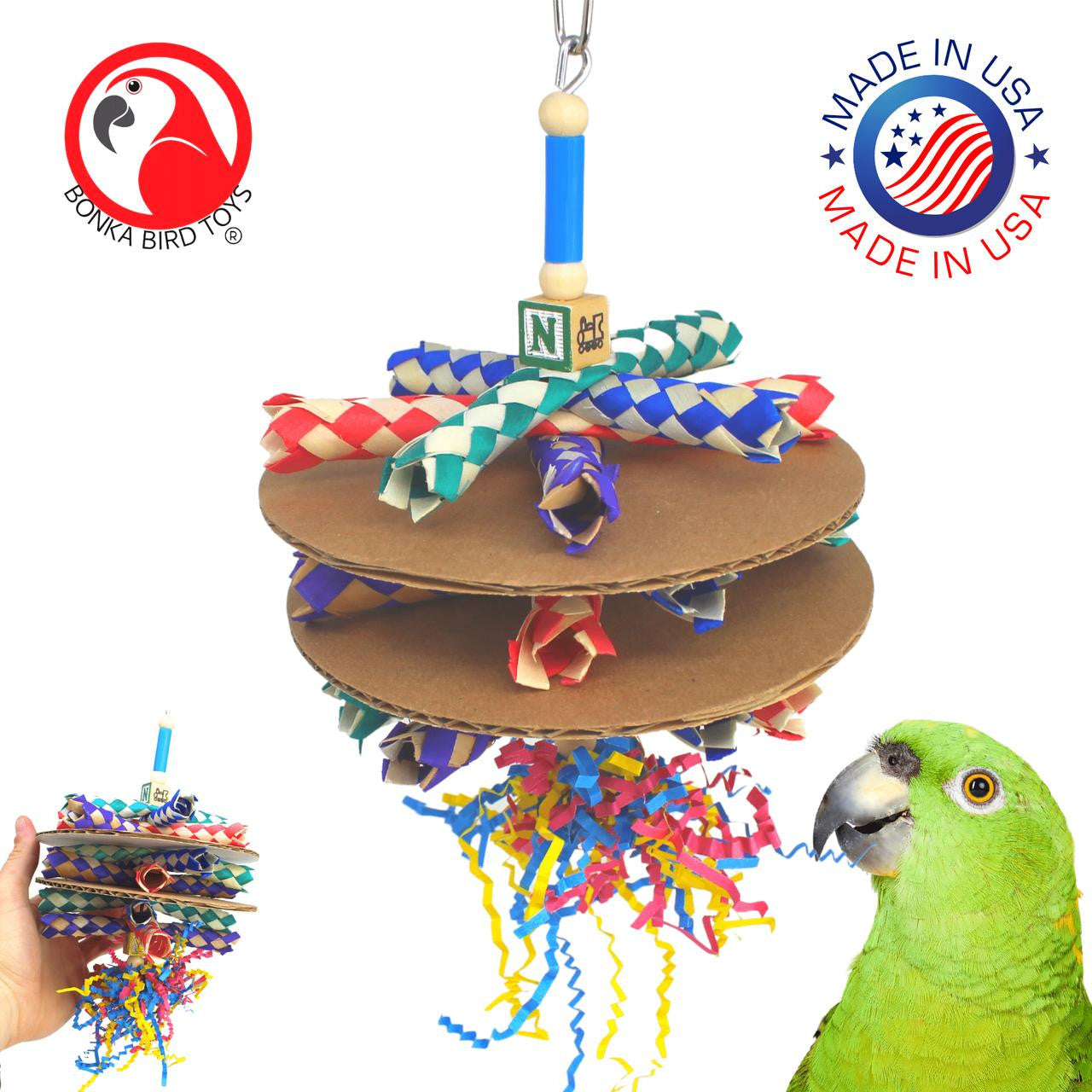 2308 Trap Sandwich - Bonka Bird Toys