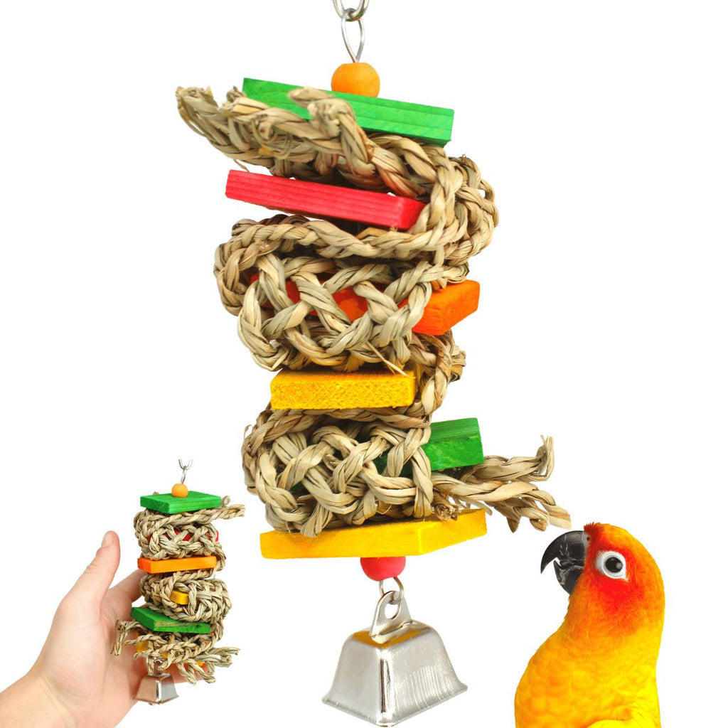 2315 Double Seagrass Stack - Bonka Bird Toys